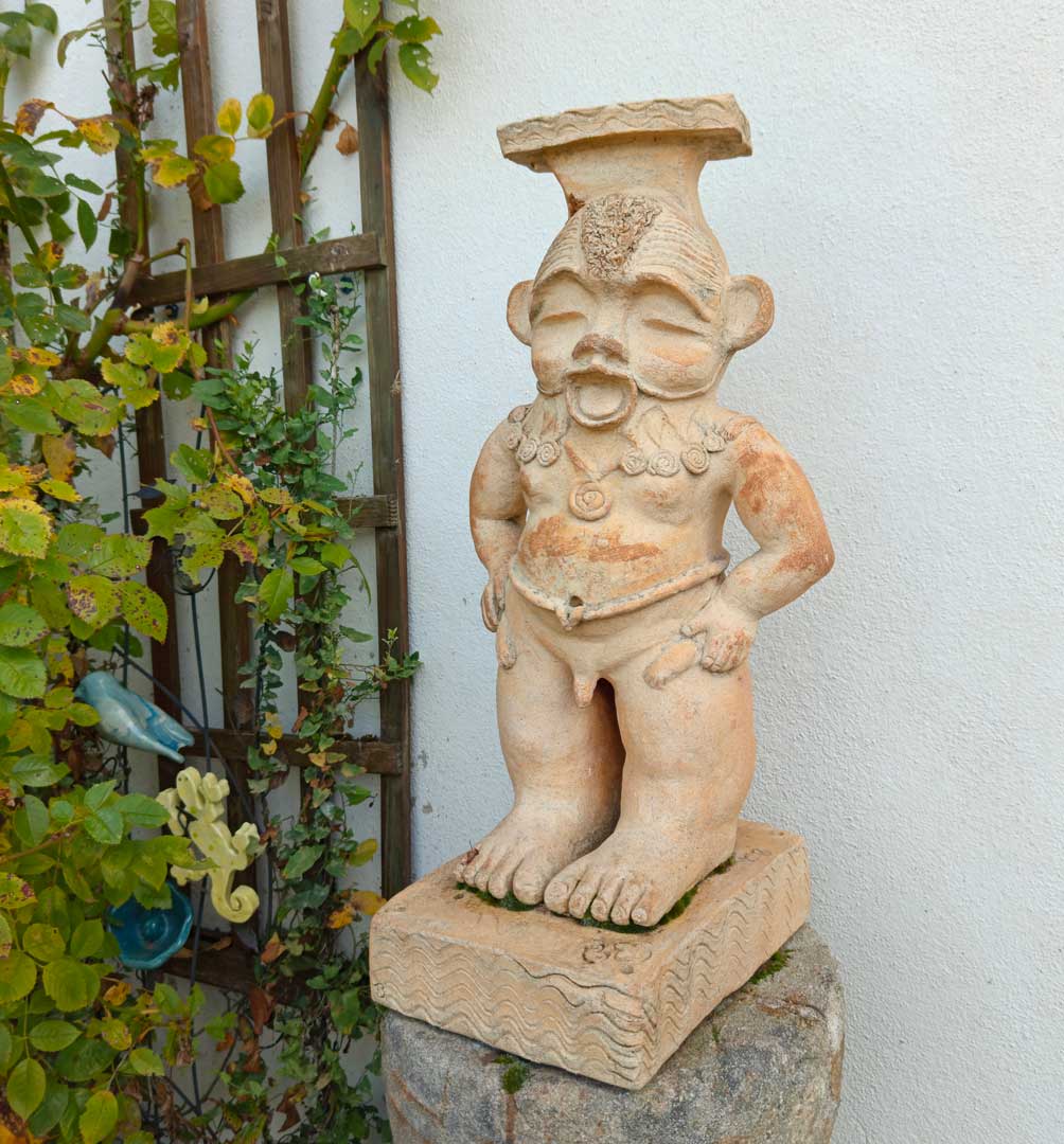 Dieu égyptien BES en grès - Corine